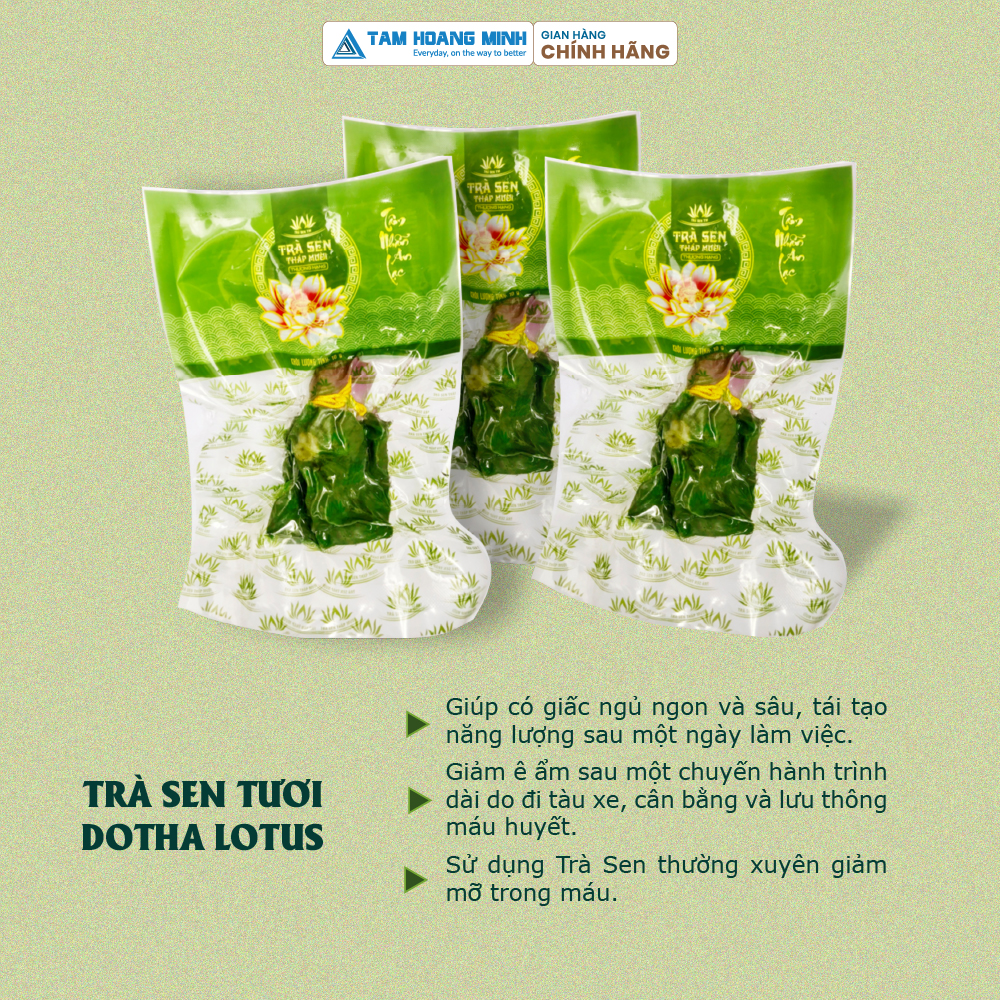 Túi trà Sen Tươi Dotha Lotus Thượng Hạng