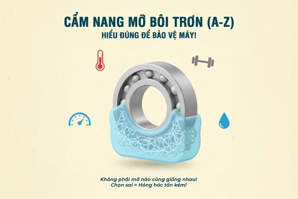 cẩm nang về mỡ bôi trơn